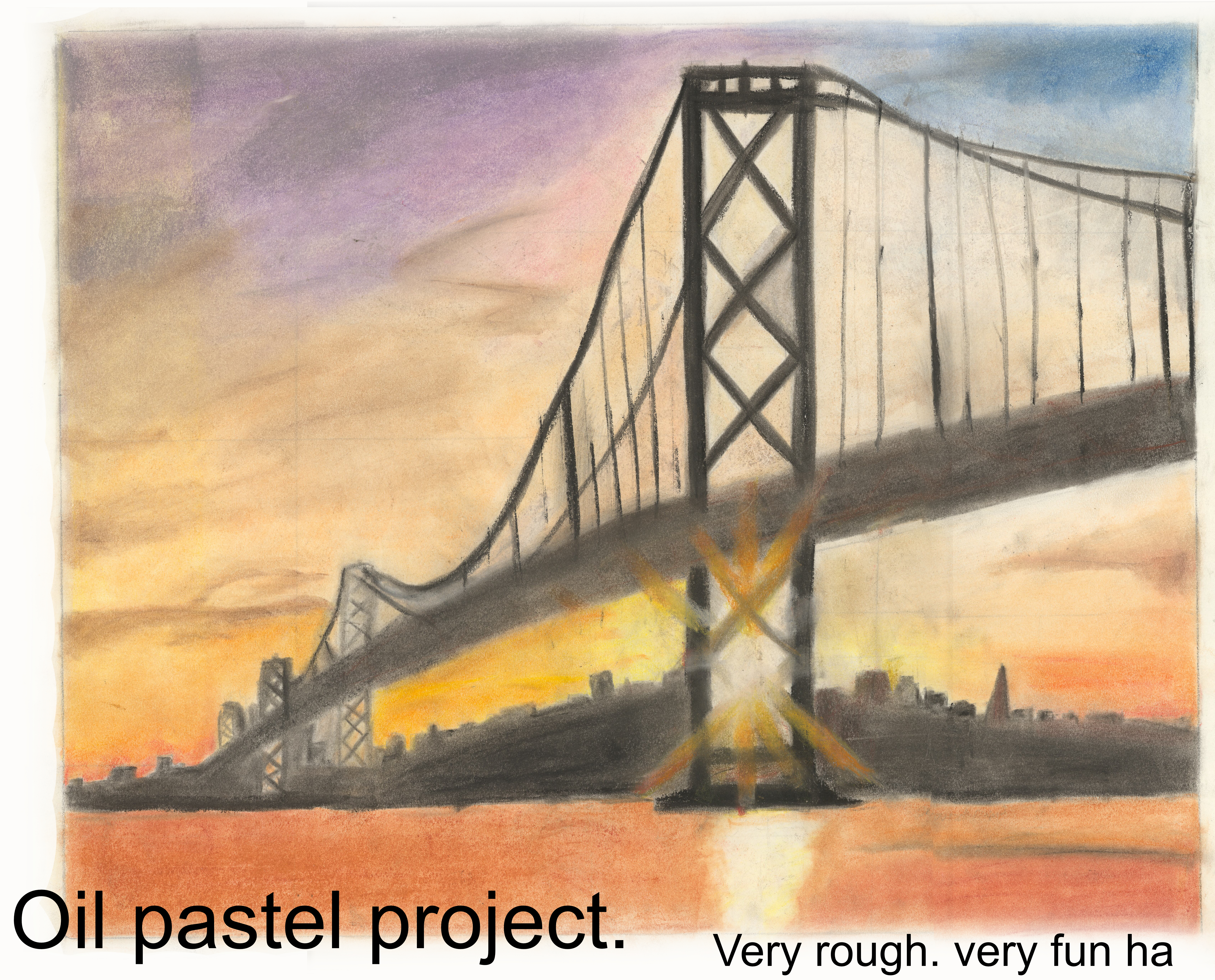 Oil Pastel Art